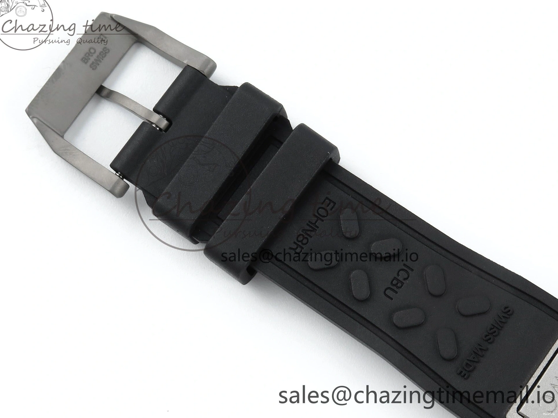 MIROTIME 0402 Pilot Top Gun IW326901 M+F 1:1 Best Edition Black Dial on Black Rubber Strap A SportInspired 6999